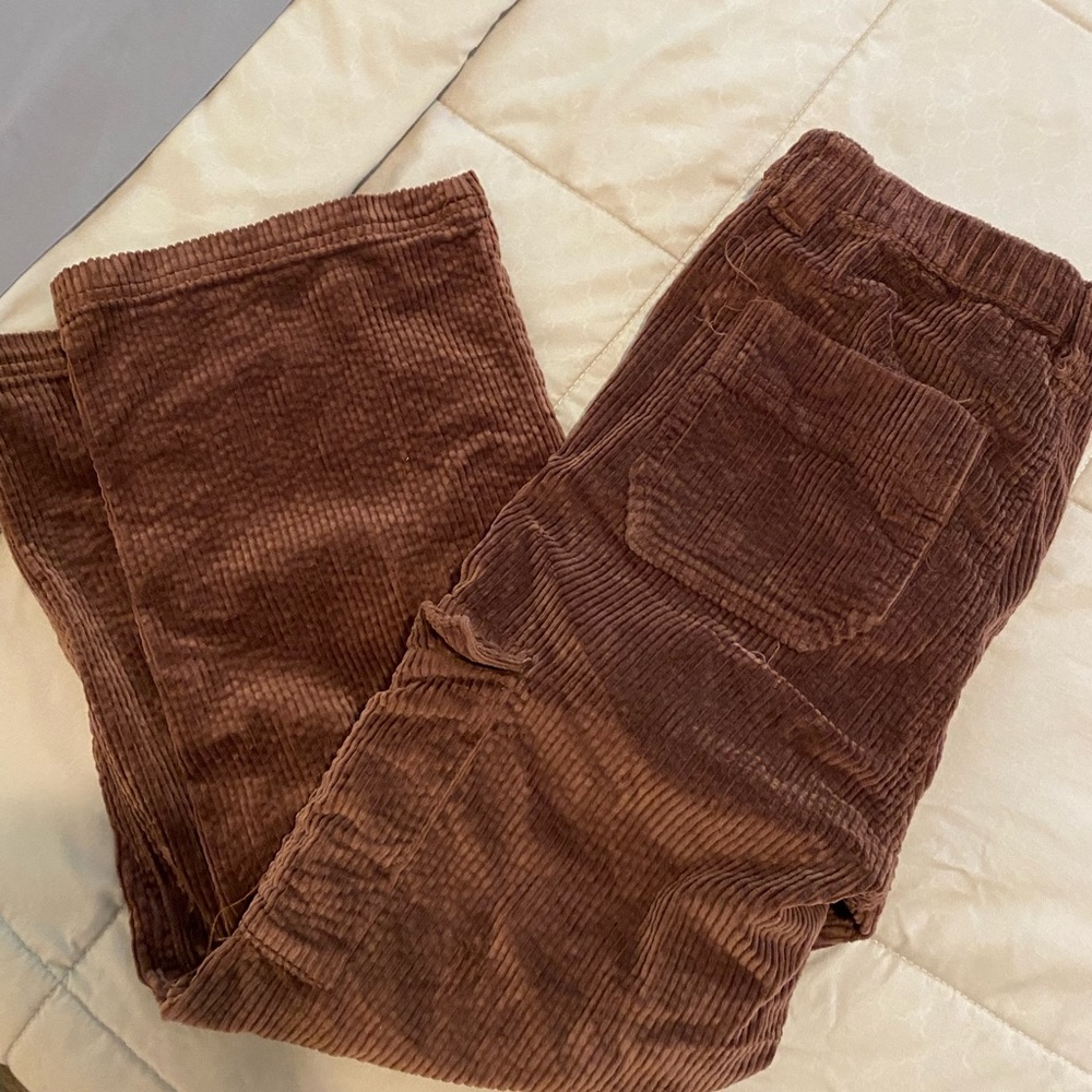 rue 21 brown flare pants
